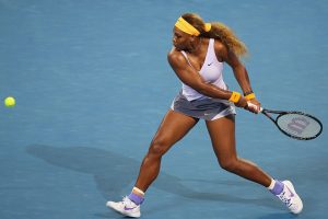 Serena Williams, Brisbane International, 2014. GETTY IMAGES