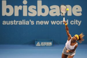 Serena Williams, Brisbane International, 2014. MATT ROBERTS