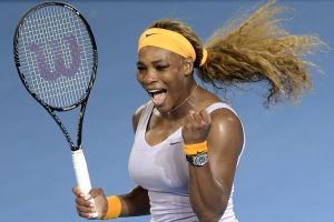 Serena Williams, Brisbane International, 2014. GETTY IMAGES