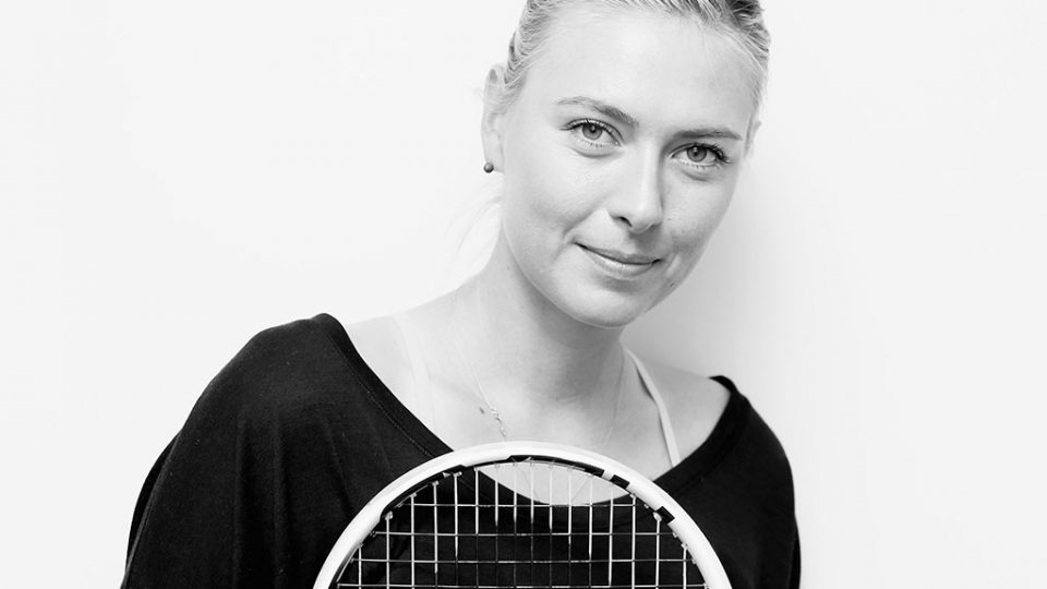 Maria Sharapova, Brisbane International, 2014. GETTY IMAGES