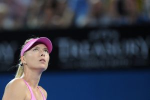 Maria Sharapova, Brisbane International, 2014. GETTY IMAGES