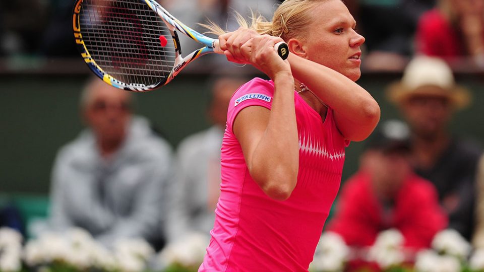 Kaia Kanepi, 2013. GETTY IMAGES