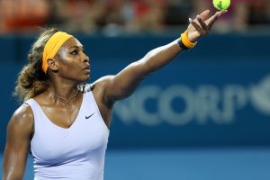 Serena Williams, Brisbane International, 2014. MATT ROBERTS
