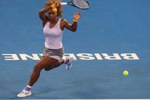 Serena Williams, Brisbane International, 2014. GETTY IMAGES