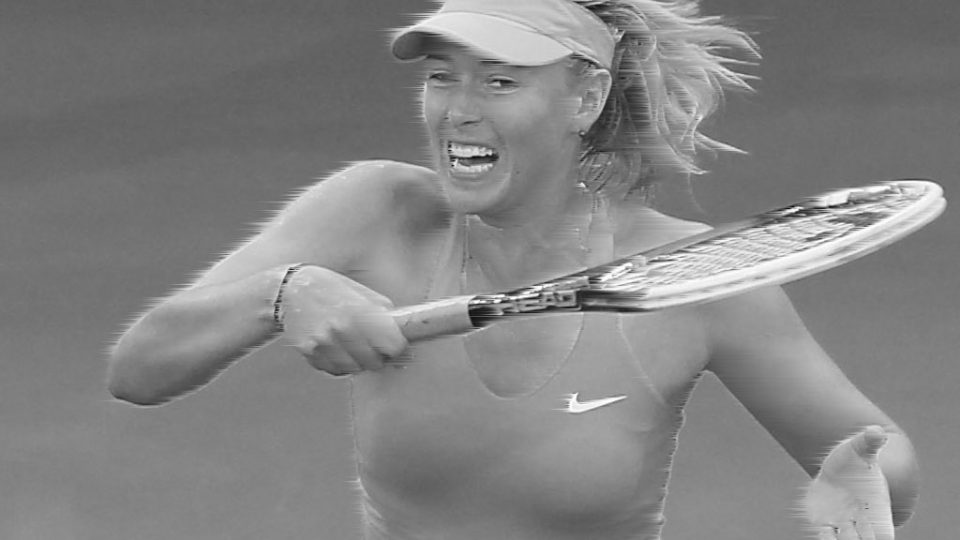 Maria Sharapova, Brisbane International, 2014. GETTY IMAGES