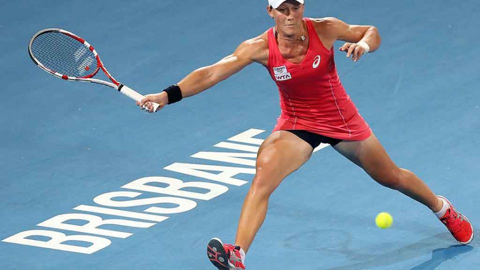 Sam Stosur, Brisbane International, 2013. GETTY IMAGES