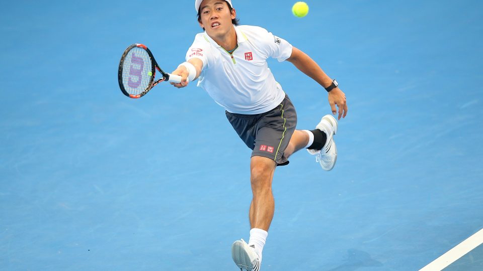 gå ind Begivenhed offentliggøre Nishikori races past Tomic - Brisbane International Tennis