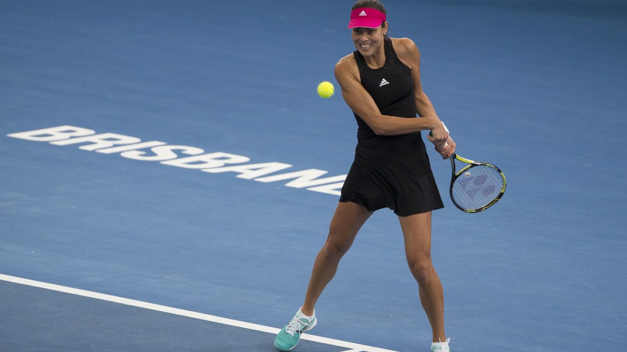 Ivanovic reaches first Brisbane final - Brisbane International Tennis
