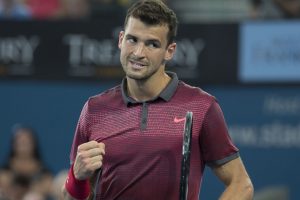 Grigor Dimitrov (BUL)

Tennis - Brisbane International 2015 - ATP 250 - WTA -  Queensland Tennis Centre - Brisbane - Queensland - Australia  - 7 January 2015. 
© Tennis Photo Network