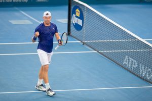 James Duckworth (AUS)

Tennis - Brisbane International 2015 - ATP 250 - WTA -  Queensland Tennis Centre - Brisbane - Queensland - Australia  - 5 January 2015. © Tennis Photo Network
