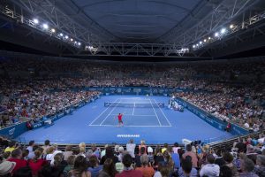 Roger Federer (SUI)

Tennis - Brisbane International 2015 - ATP 250 - WTA -  Queensland Tennis Centre - Brisbane - Queensland - Australia  - 11 January 2015. 
© Tennis Photo Network