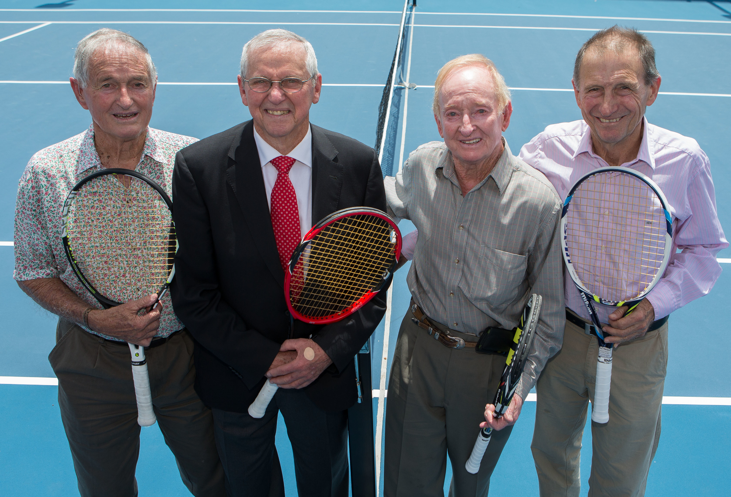 Legends of Queensland tennis honoured Brisbane International Tennis