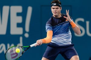 MILOS RAONIC (CAN)TENNIS - ATP 250 - Brisbane International - Queensland Tennis Centre - Brisbane - Queensland - Australia - 2016