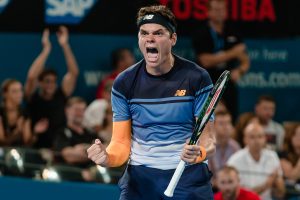 MILOS RAONIC (CAN)TENNIS - ATP 250 - Brisbane International - Queensland Tennis Centre - Brisbane - Queensland - Australia - 2016