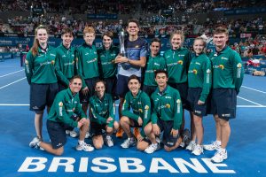 MILOS RAONIC (CAN)TENNIS - ATP 250 - Brisbane International - Queensland Tennis Centre - Brisbane - Queensland - Australia - 2016