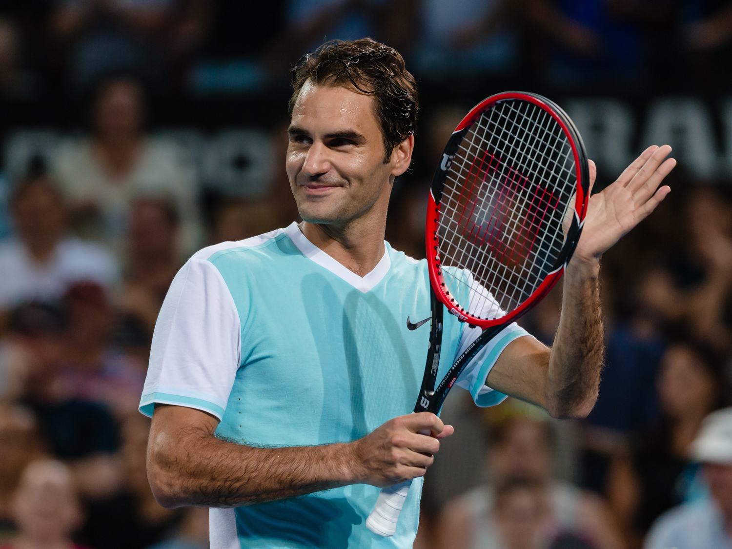 Federer goes the distance to down Dimitrov - Brisbane International Tennis