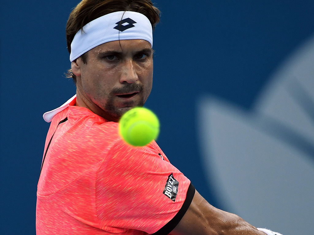 David Ferrer full of concentration in his victory over Bernard Tomic - PHOTO: Getty Images