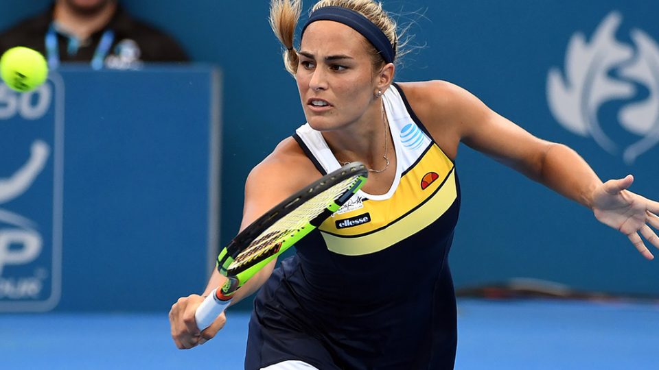 Monica Puig during her loss to Elina Svitolina - PHOTO: Getty Images