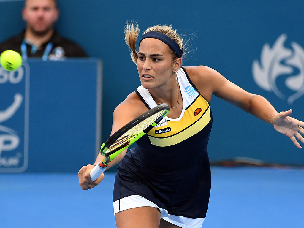 Monica Puig during her loss to Elina Svitolina - PHOTO: Getty Images