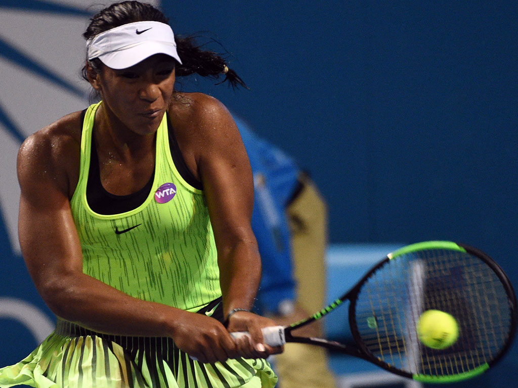 Destanee Aiava plays a backhand at the brisbane International - PHOTO: Getty Images