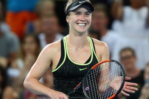 Elina Svitolina elated after defeating world number one Angelique Kerber - PHOTO: Getty images