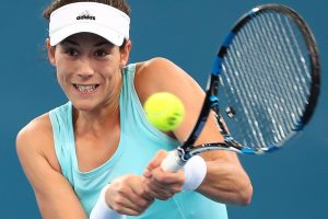 Garbine Muguruza in her victory over Svetlana Kuznetsova in Brisbane - PHOTO: Getty Images