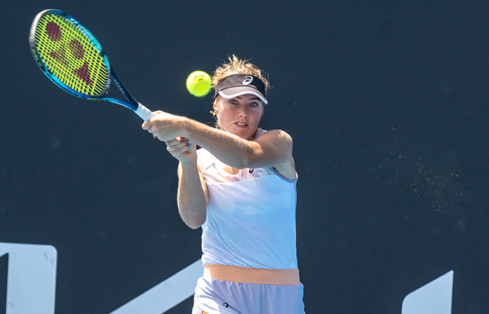 Olivia Gadecki is among six Australians in the women's qualifying singles draw. Picture: Tennis Australia