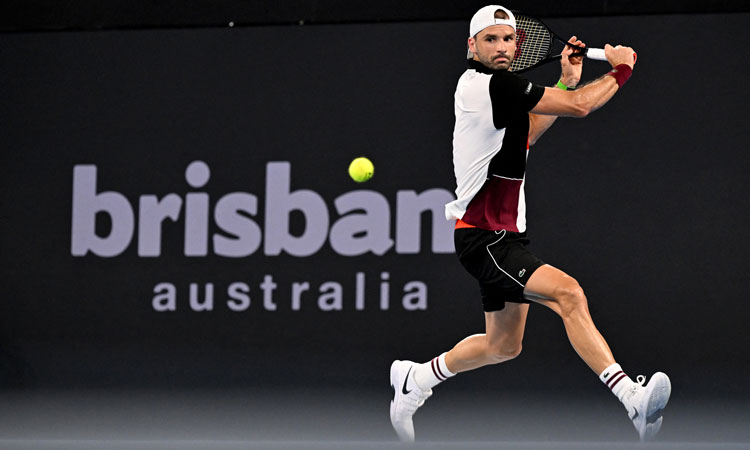 Grigor Dimitrov makes a winning start at Brisbane International 2024.