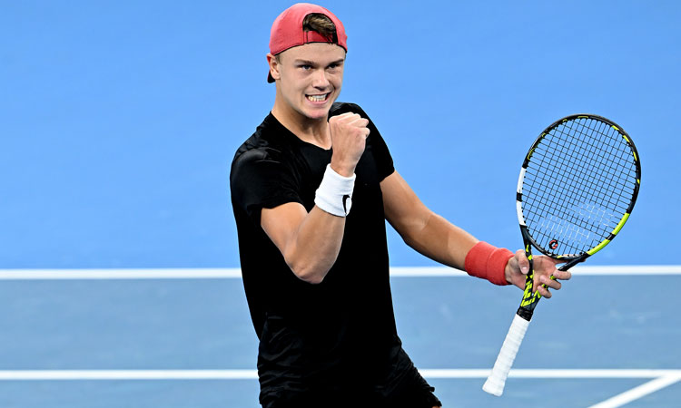 World No.8 Holger Rune is thriving at the Brisbane International.