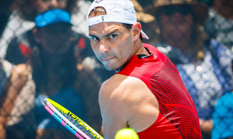 Rafael Nadal is making his tour return in Brisbane.