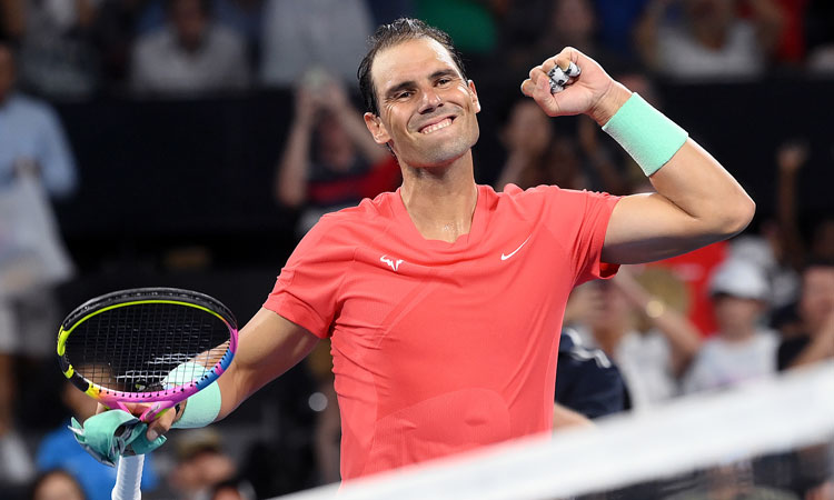 Rafael Nadal makes a winning return at Brisbane International 2024.